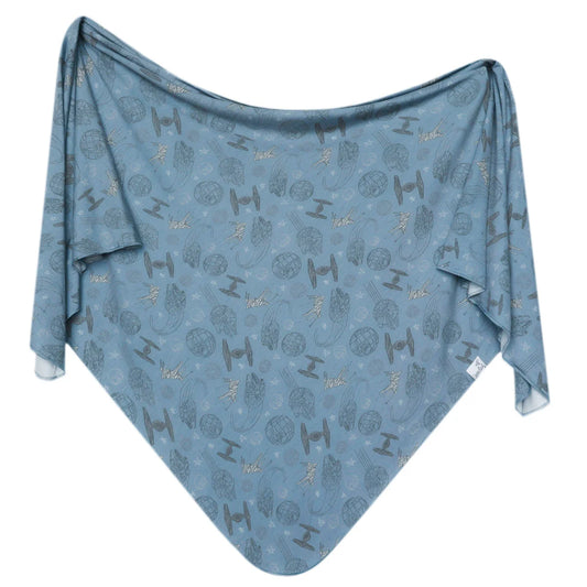Starships Single Knit Blanket