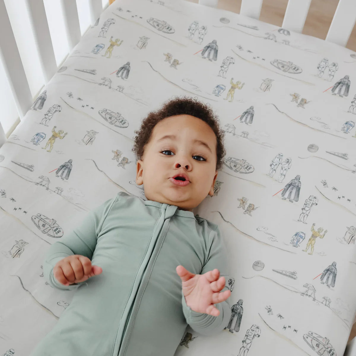 Tatooine Premium Crib Sheet