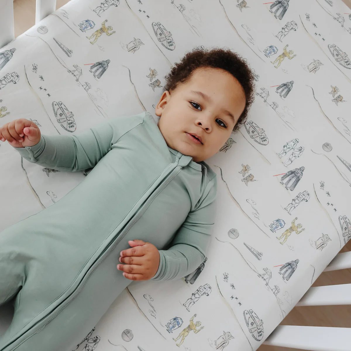 Tatooine Premium Crib Sheet