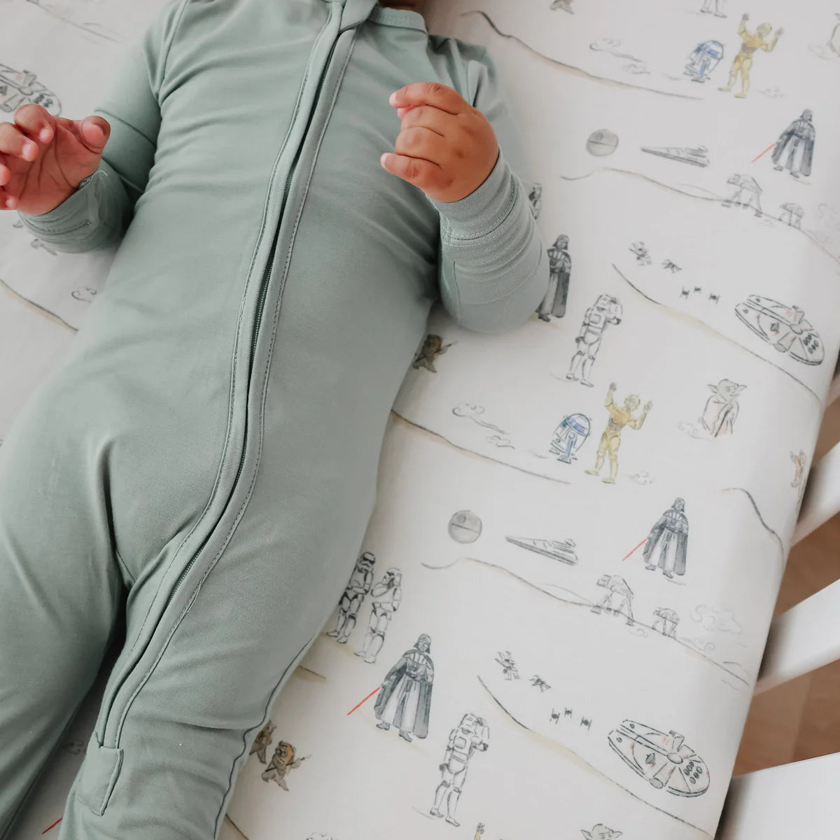 Tatooine Premium Crib Sheet