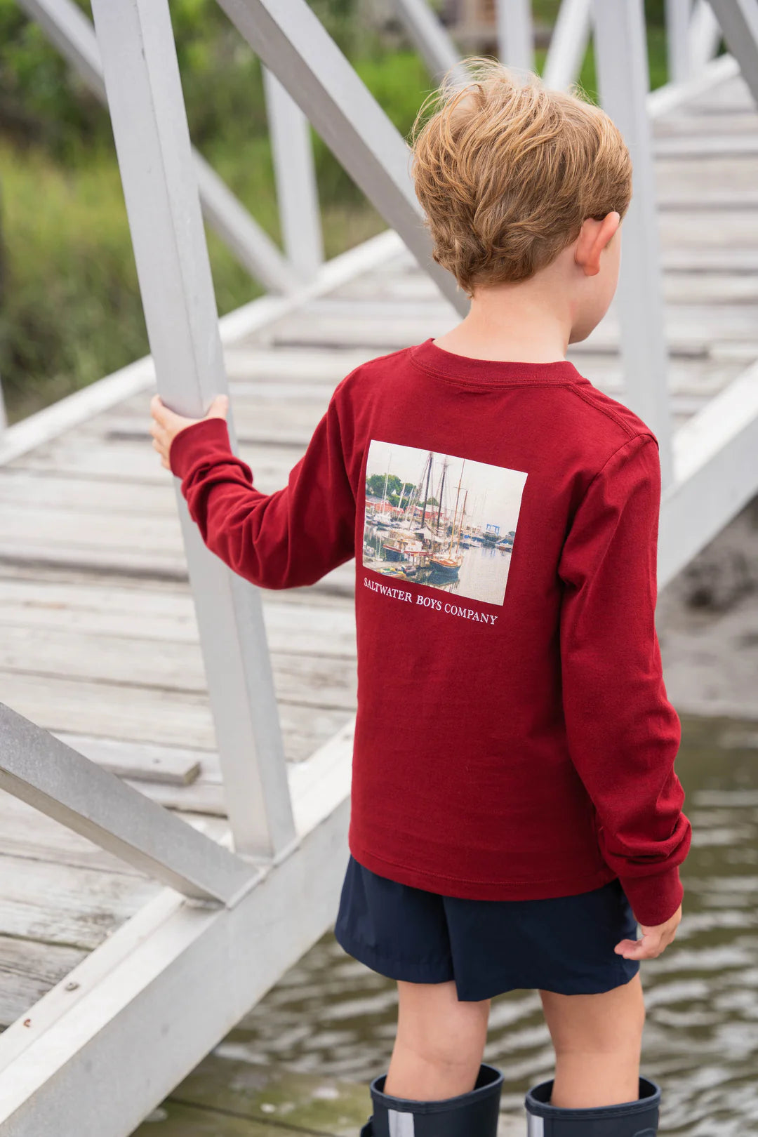 LS Harbor Boats Graphic Tee