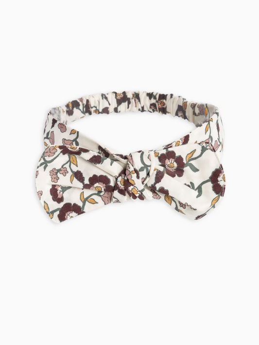 Poplin Cranberry Denali Forest Headband