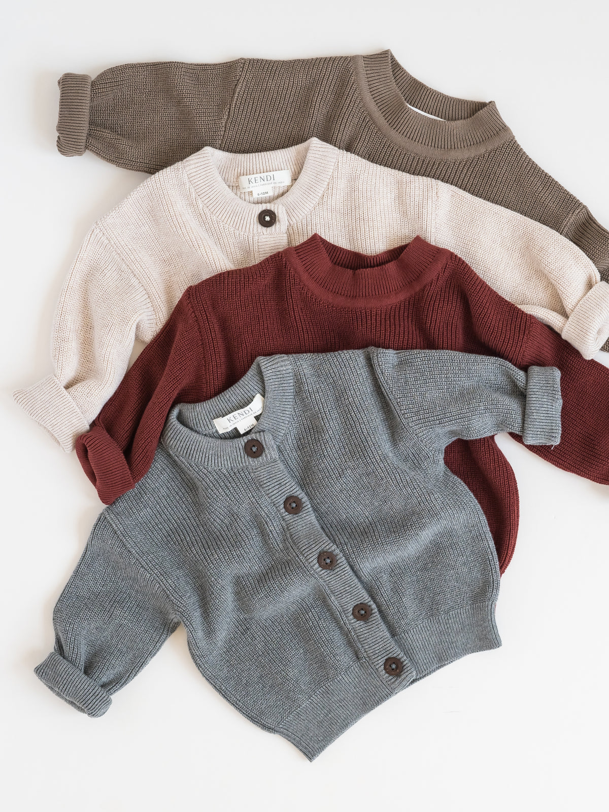 Heather Oat Ellis Knit Cardigan