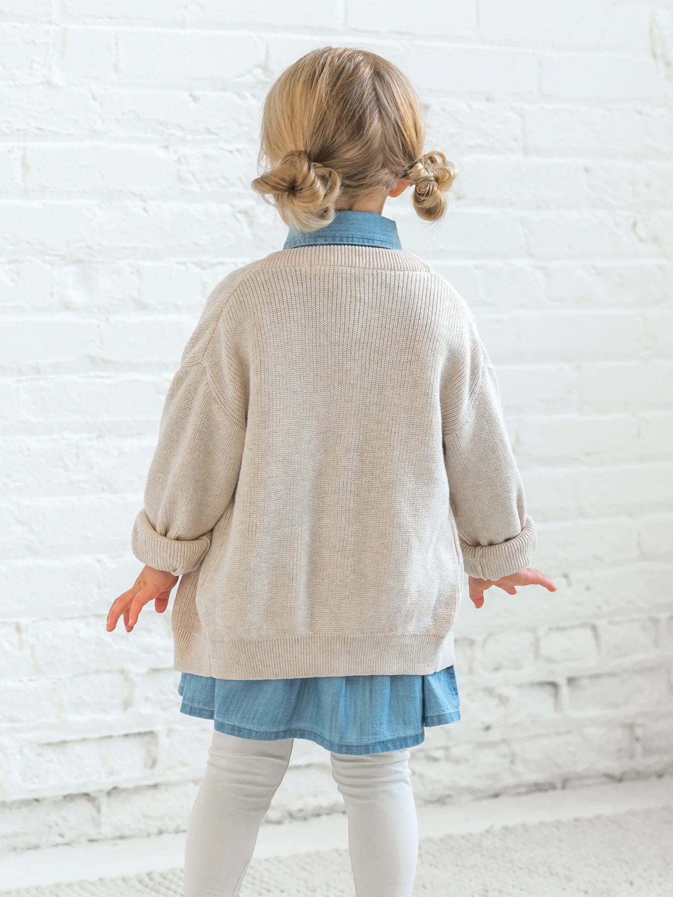 Heather Oat Ellis Knit Cardigan
