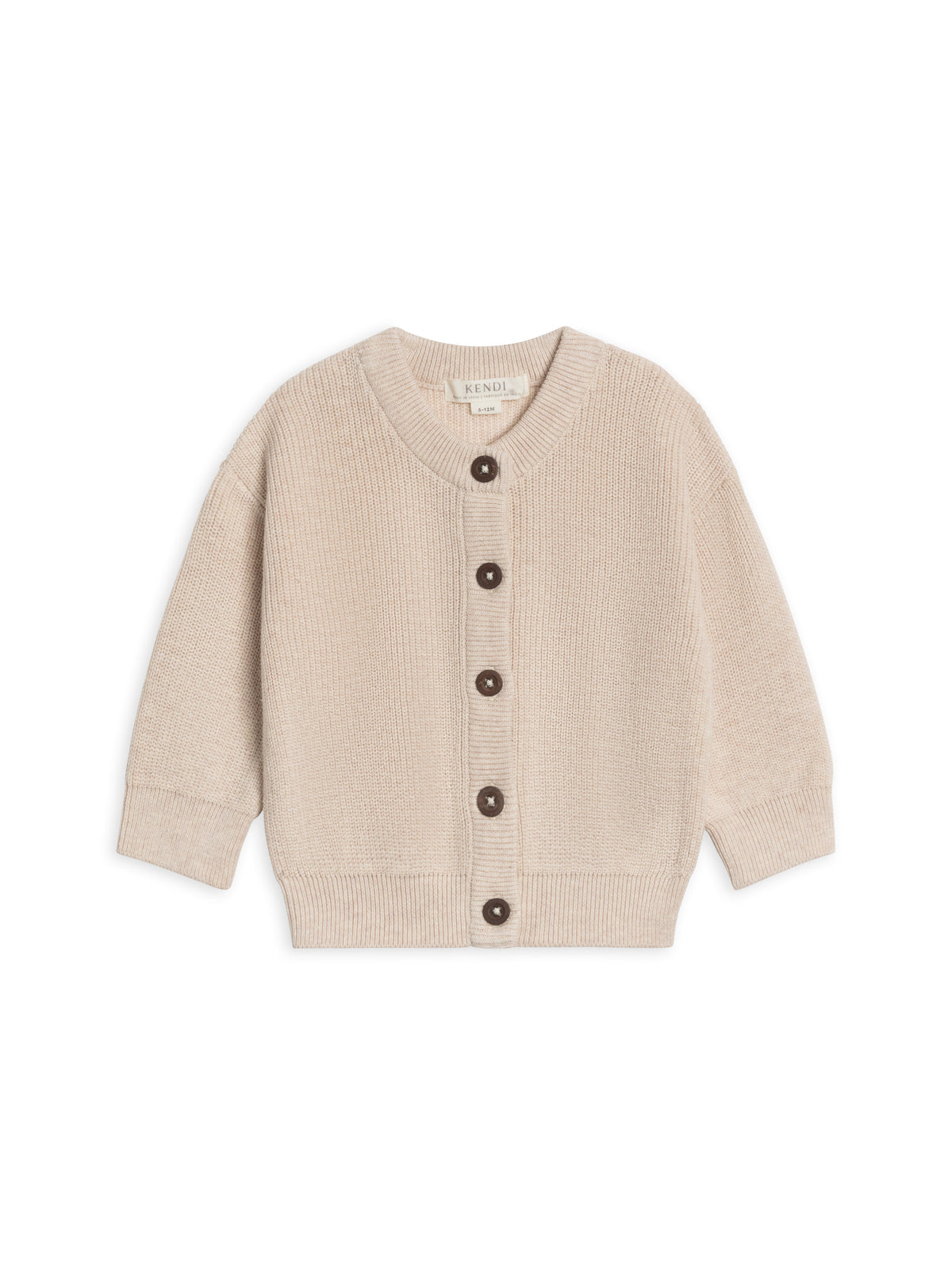Heather Oat Ellis Knit Cardigan