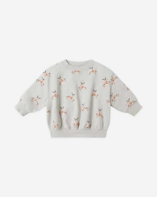 Reindeer Relaxed Sweatshirt