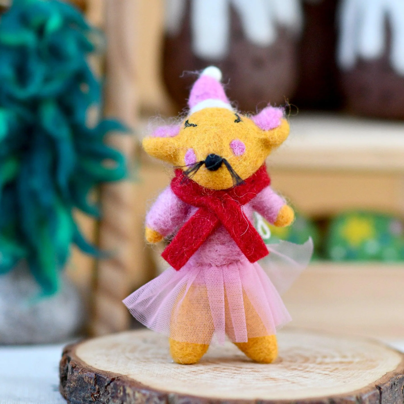 Felt Boy or Girl Christmas Mice