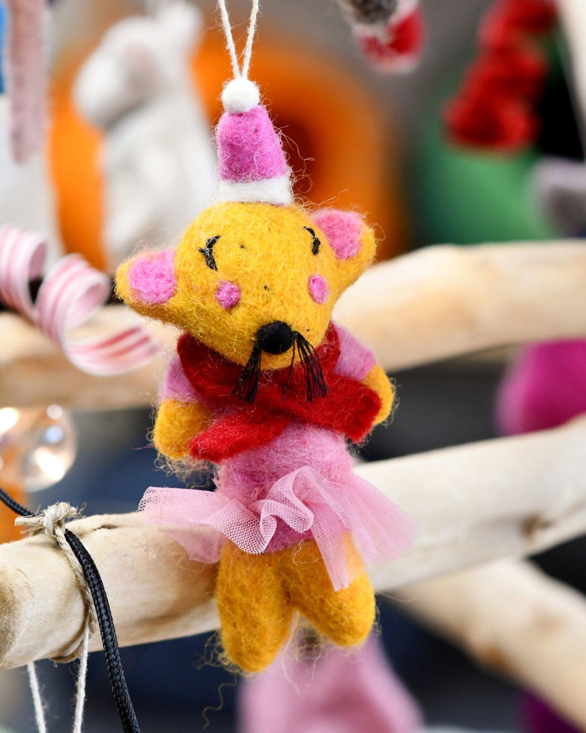 Felt Boy or Girl Christmas Mice