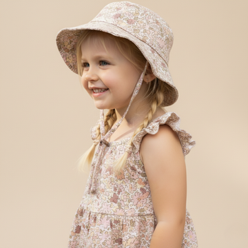 Organic Pastel Bloom Bucket Hat