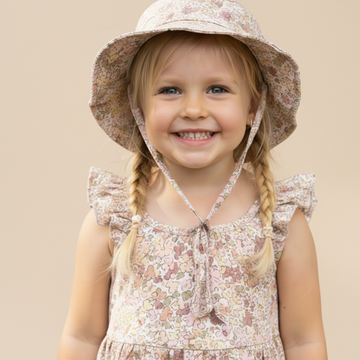 Organic Pastel Bloom Bucket Hat