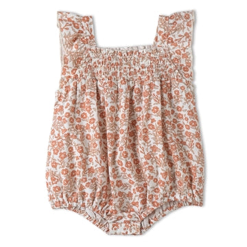Organic Sienna  Ruffle Romper