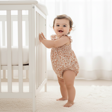 Organic Sienna  Ruffle Romper