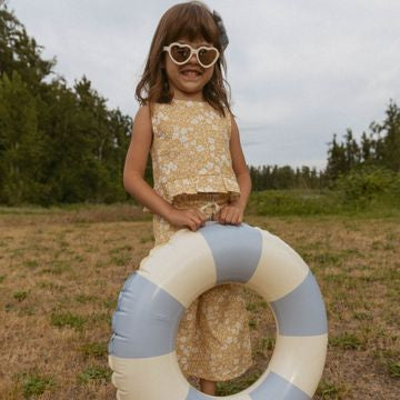 Organic Yellow Blossom Pant Set