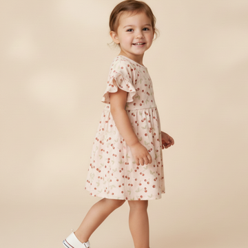 Cherry Organic Dress