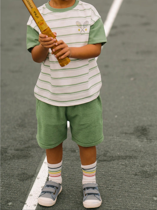 Grass Terry Board Shorts