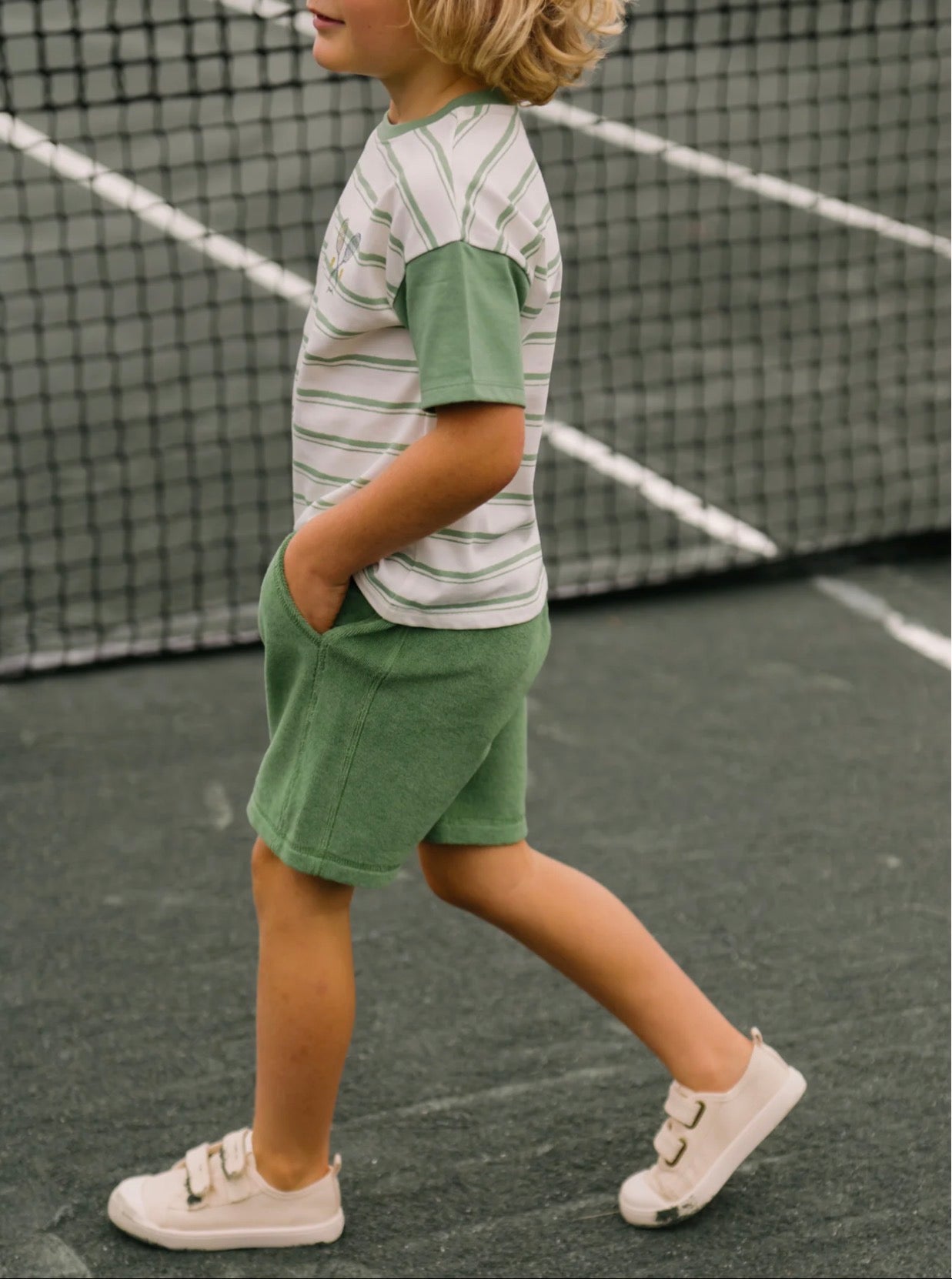 Grass Terry Board Shorts