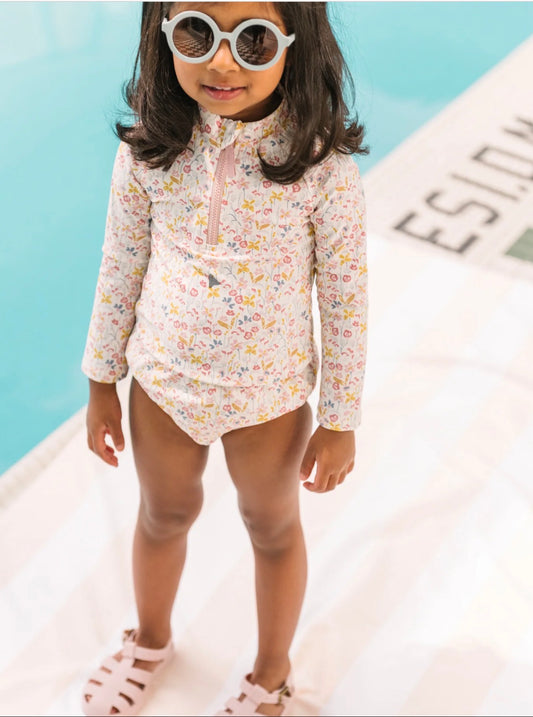 Floret 2 Pc Swim Rash Guard