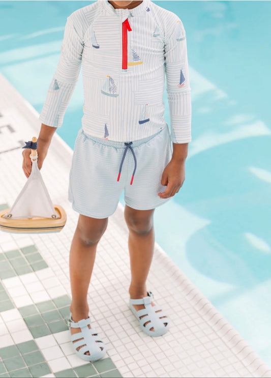 Set Sail Rash Guard Set