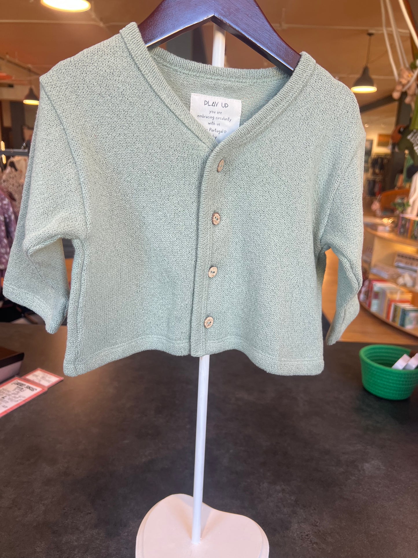 Sage Jersey Cardigan (3Y-6Y)