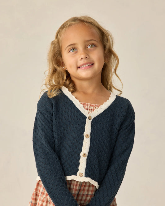 Ella Navy Cardigan