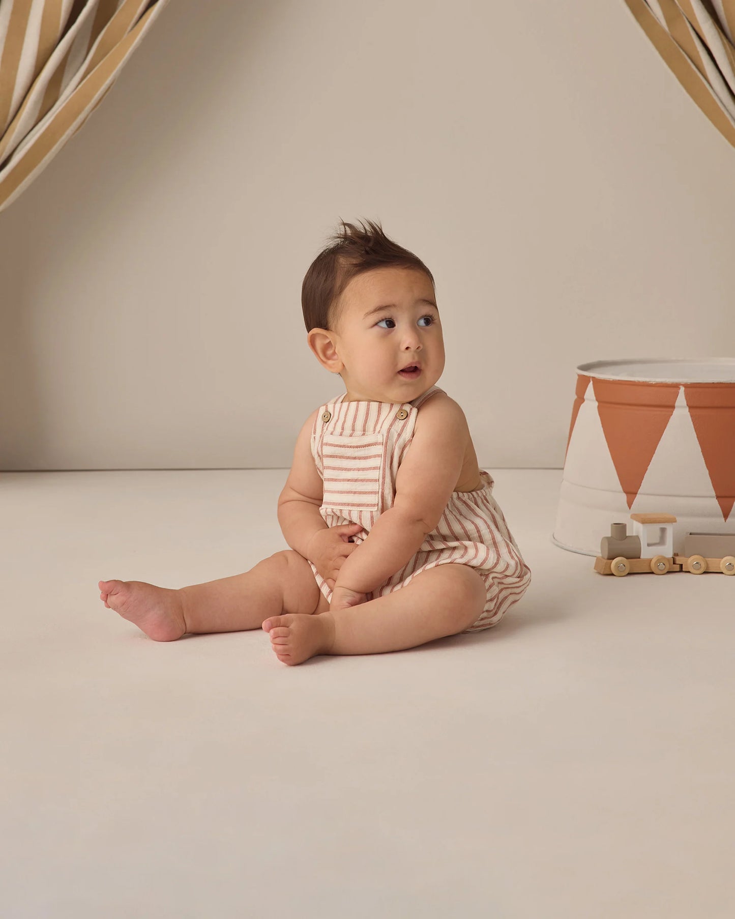 Hayes Vintage Stripe Romper