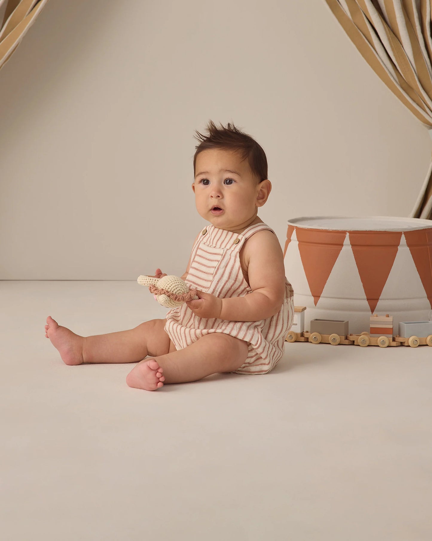 Hayes Vintage Stripe Romper