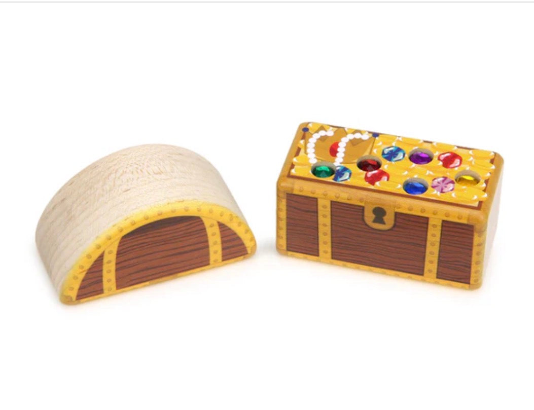 Treasure Chest Gem Block Set