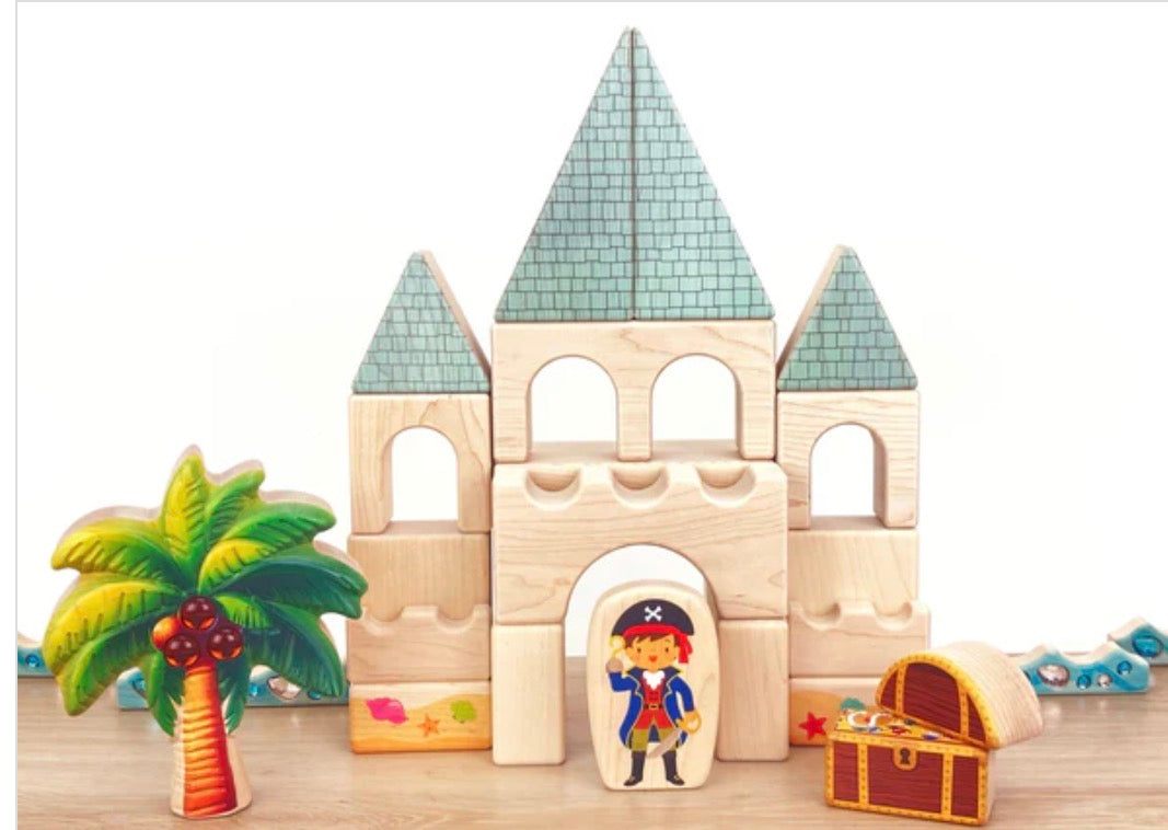 Treasure Chest Gem Block Set