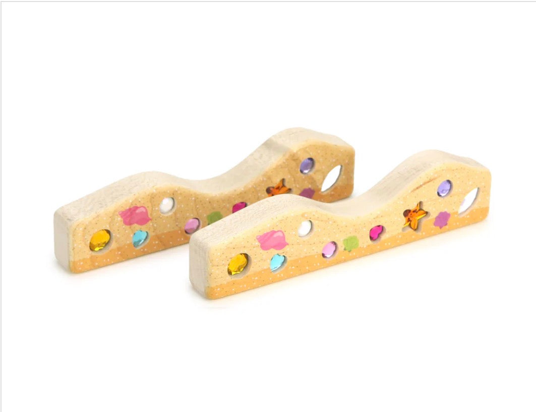 LIMITED! Sparkling Beach 2 Pc. Gem Set