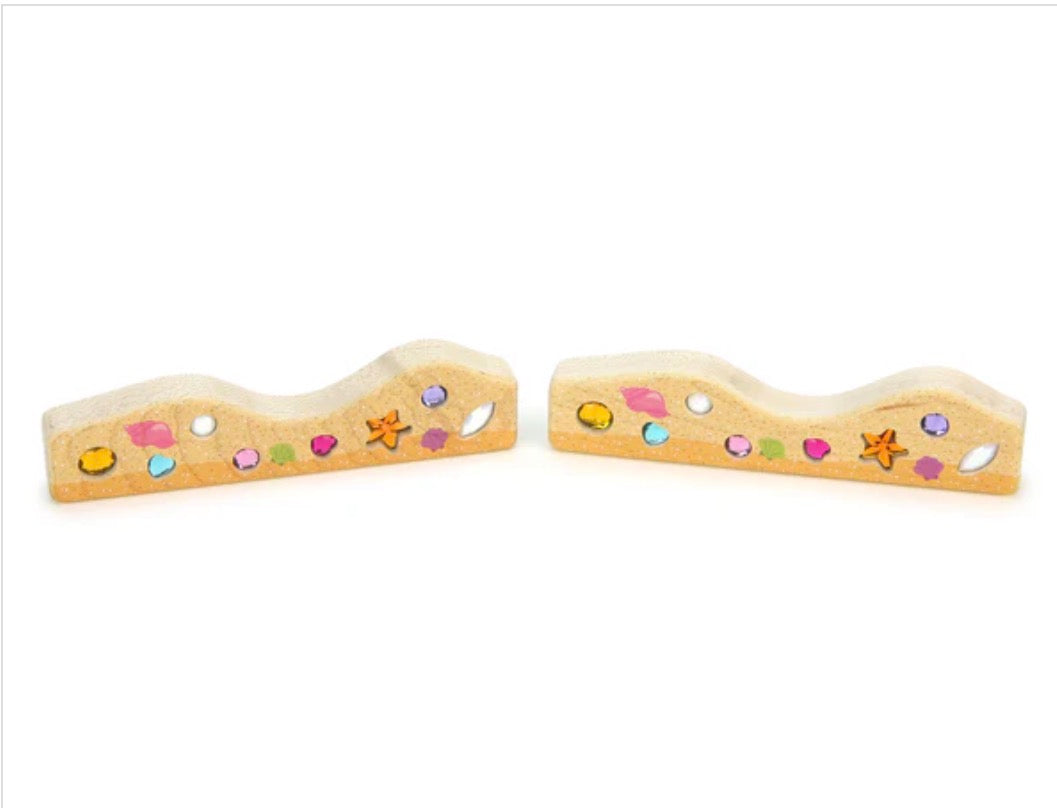 LIMITED! Sparkling Beach 2 Pc. Gem Set