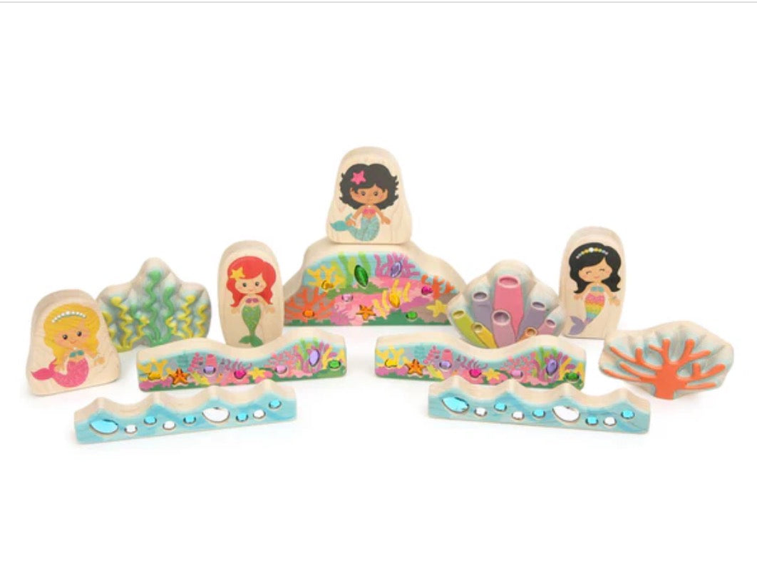 LIMITED! Carved Under-the-Sea Block Set