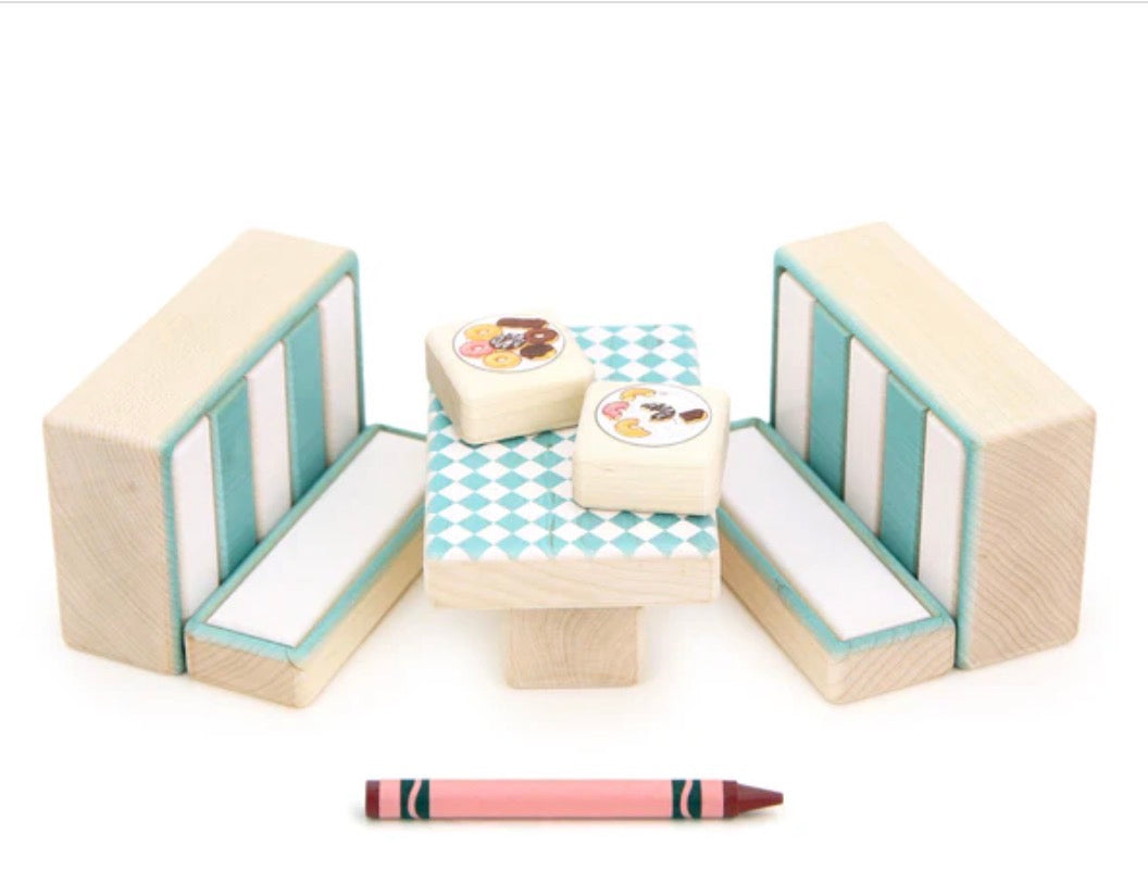 Donut Shop Booth 8 Pc Set