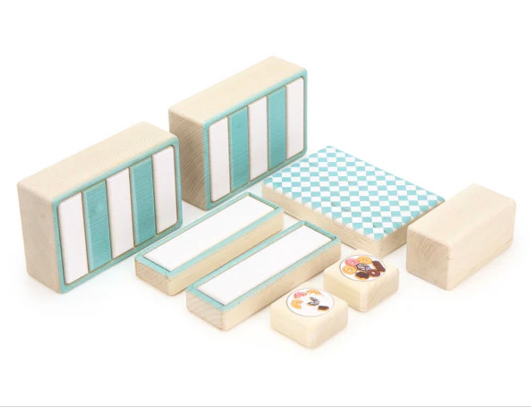 Donut Shop Booth 8 Pc Set