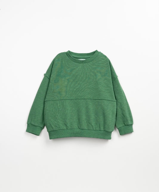 Green Fleece Short Set