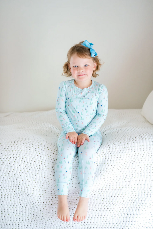 2-Pc. Ski Slopes Pajamas