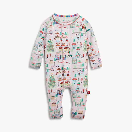 Winter Village Convertible Romper