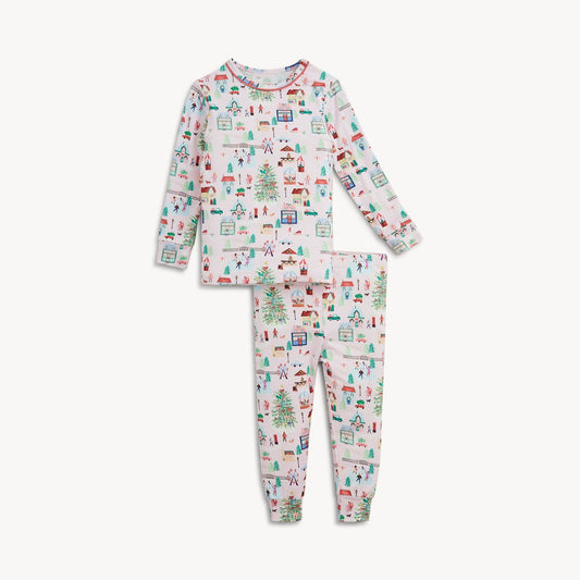 Winter Village L/S 2 Pc. Pajamas