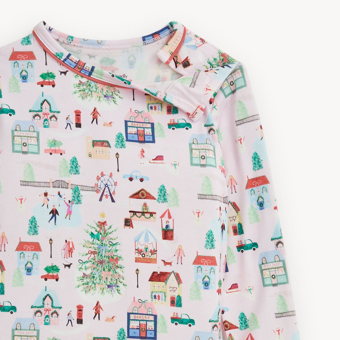 Winter Village L/S 2 Pc. Pajamas