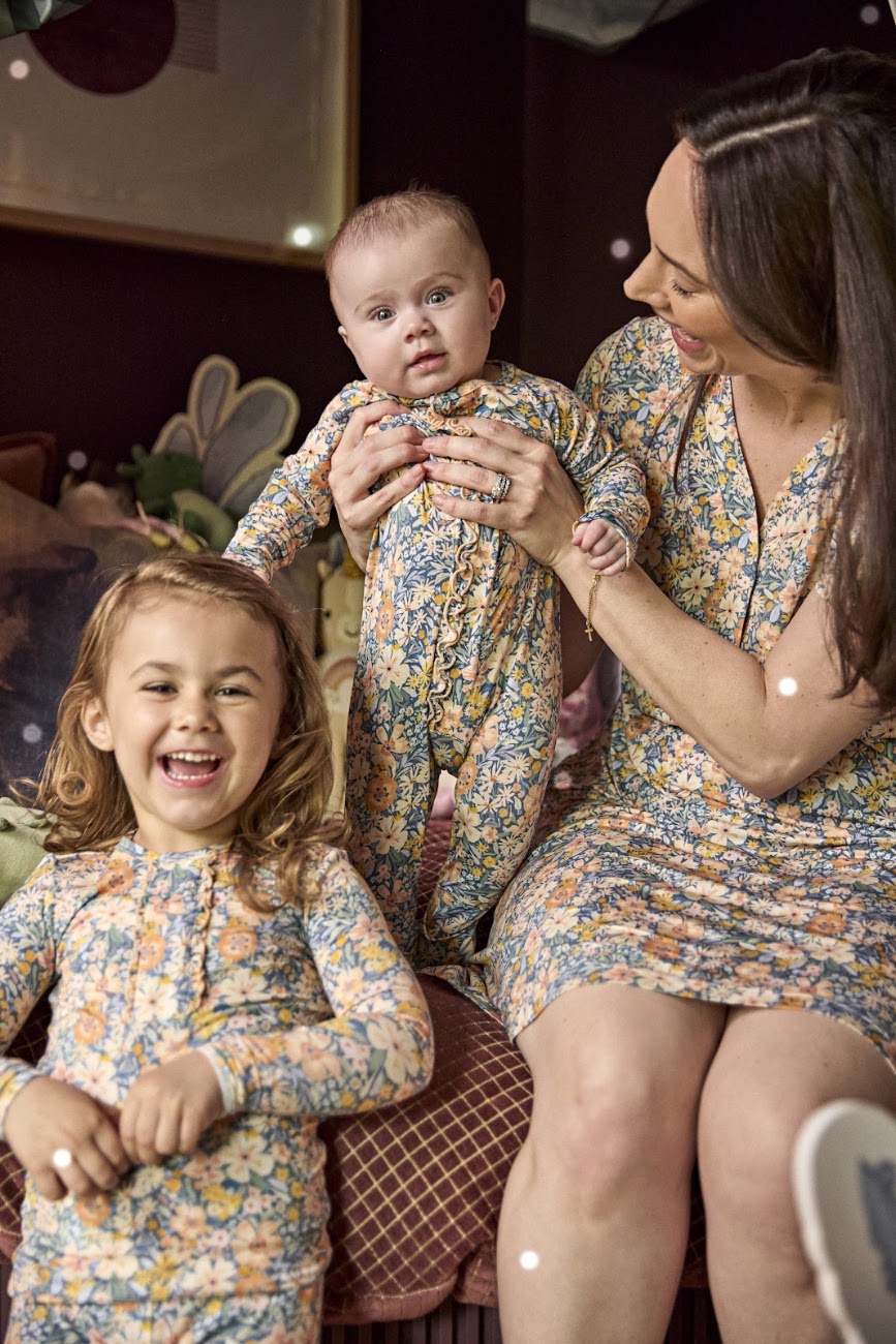 Flora Ruffle L/S 2 Pc. Pajamas