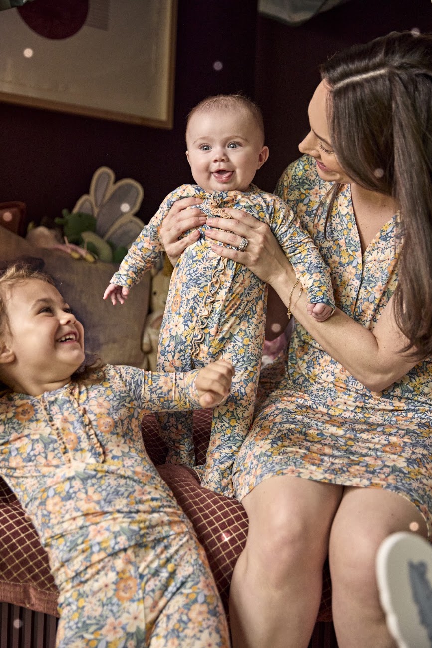 Flora Ruffle L/S 2 Pc. Pajamas