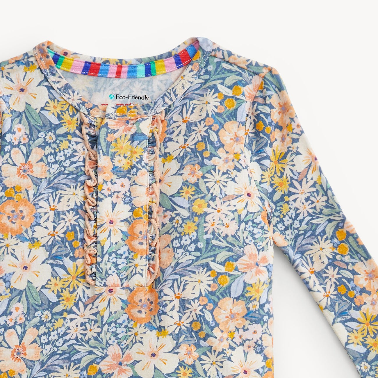 Flora Ruffle L/S 2 Pc. Pajamas