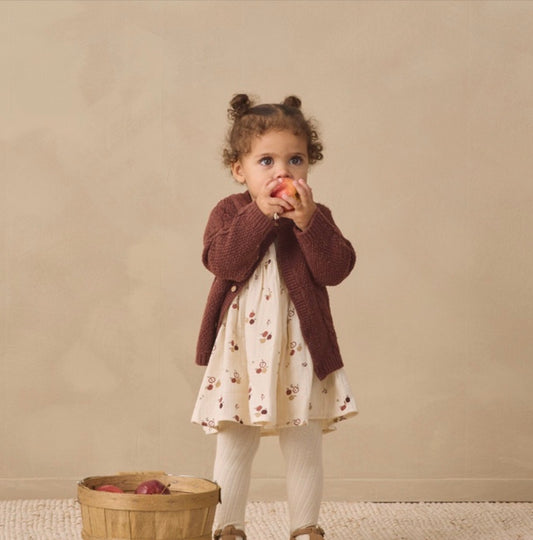 Black Cherry Knit Cardigan