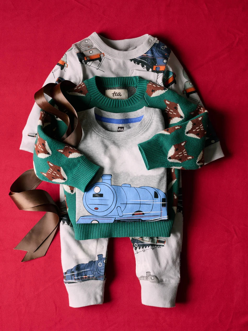 Great Railway Journey Pocket Romper
