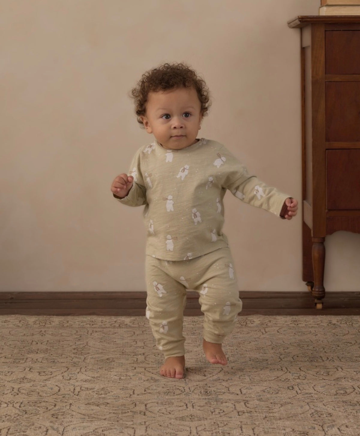 Polar Bears L/S Pant Set