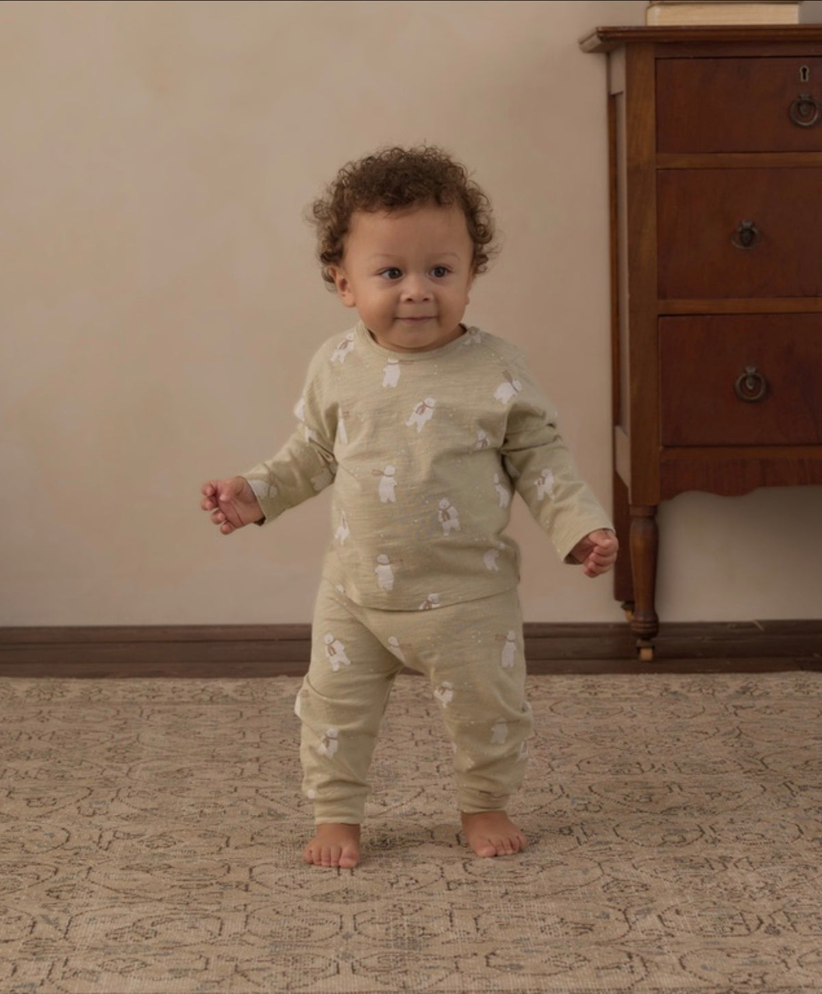 Polar Bears L/S Pant Set