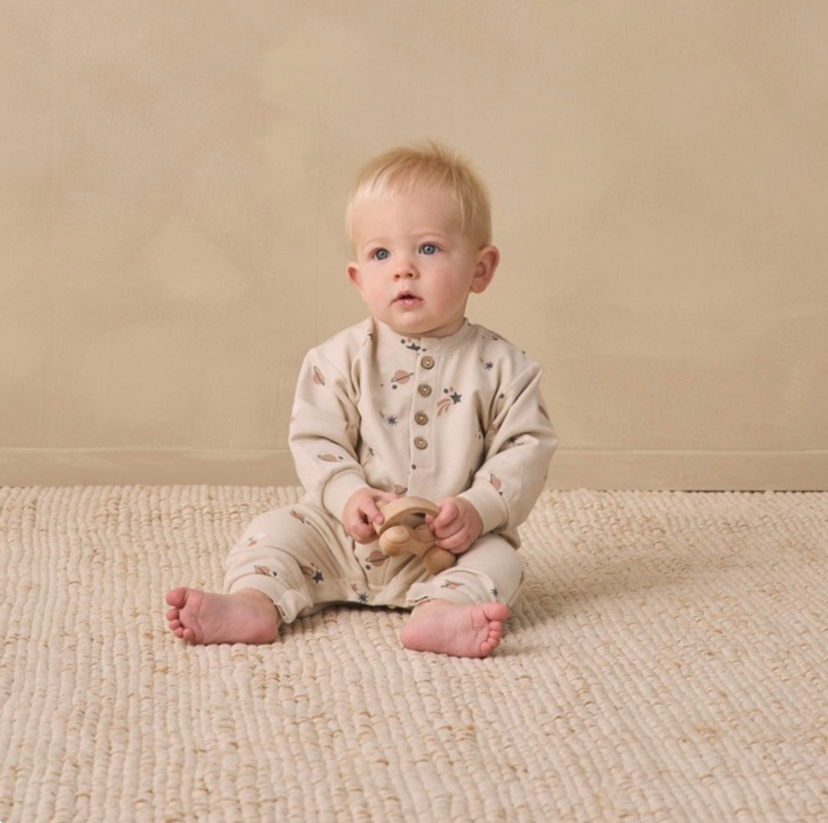 Relaxed Fleece Space Jumpsuit