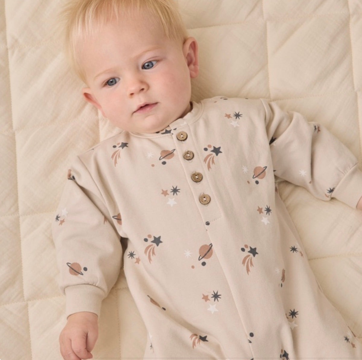 Relaxed Fleece Space Jumpsuit