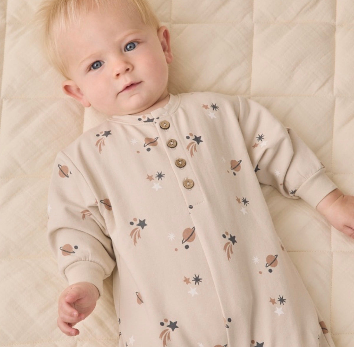 Relaxed Fleece Space Jumpsuit