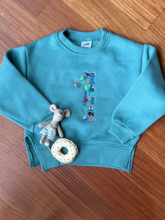 Nautical Themed "1" Sweatshirts