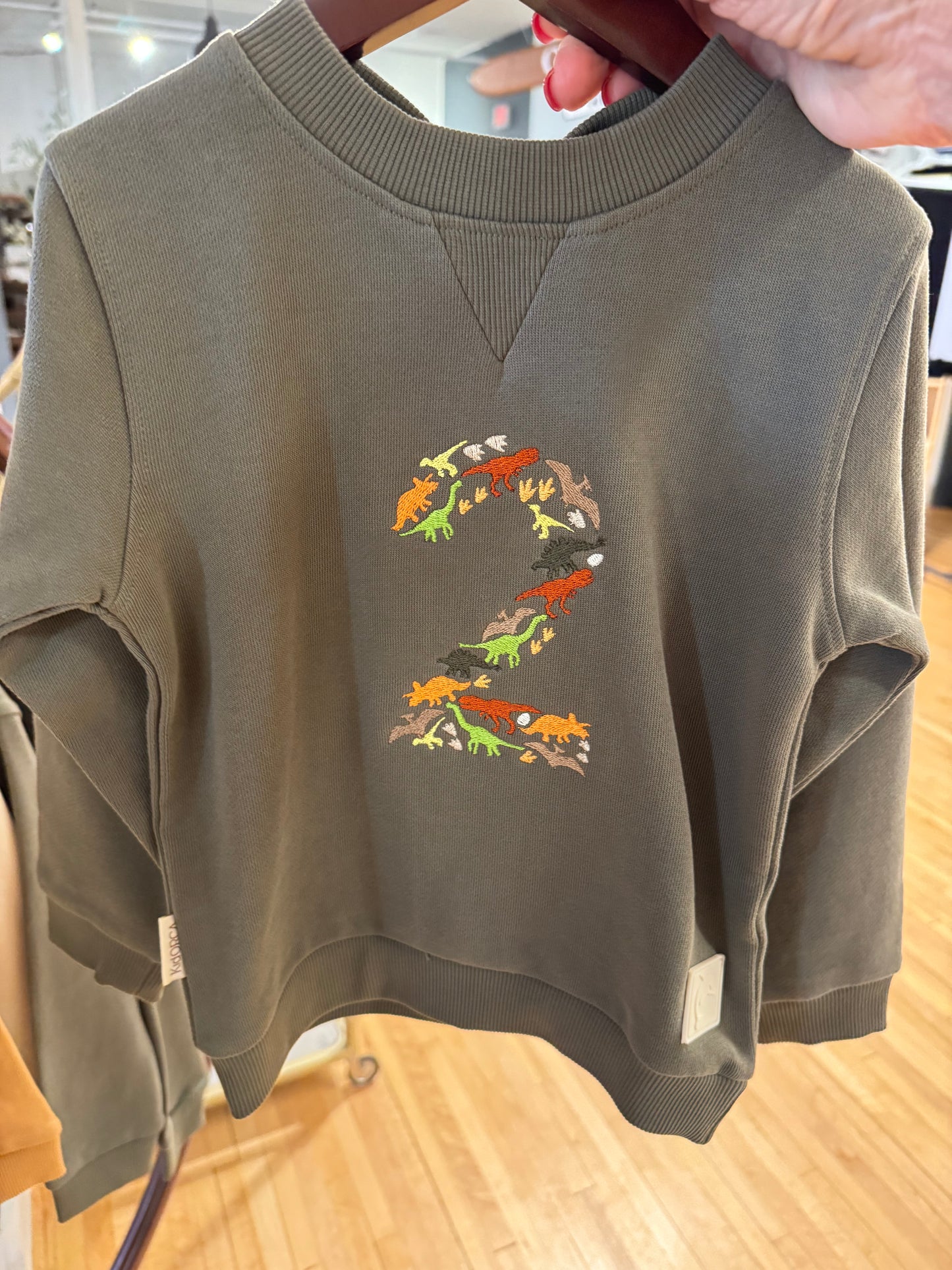 Dino Themed "2" Birthday